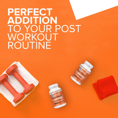 Authentic USA imported Qunol joint support supplement bottle standing upright against a clean background