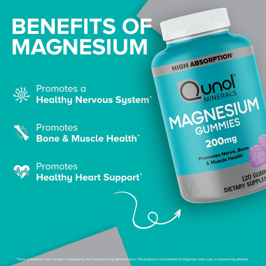 Qunol dietary supplement mixed berry flavored vegetarian chewable gummies side label details.
