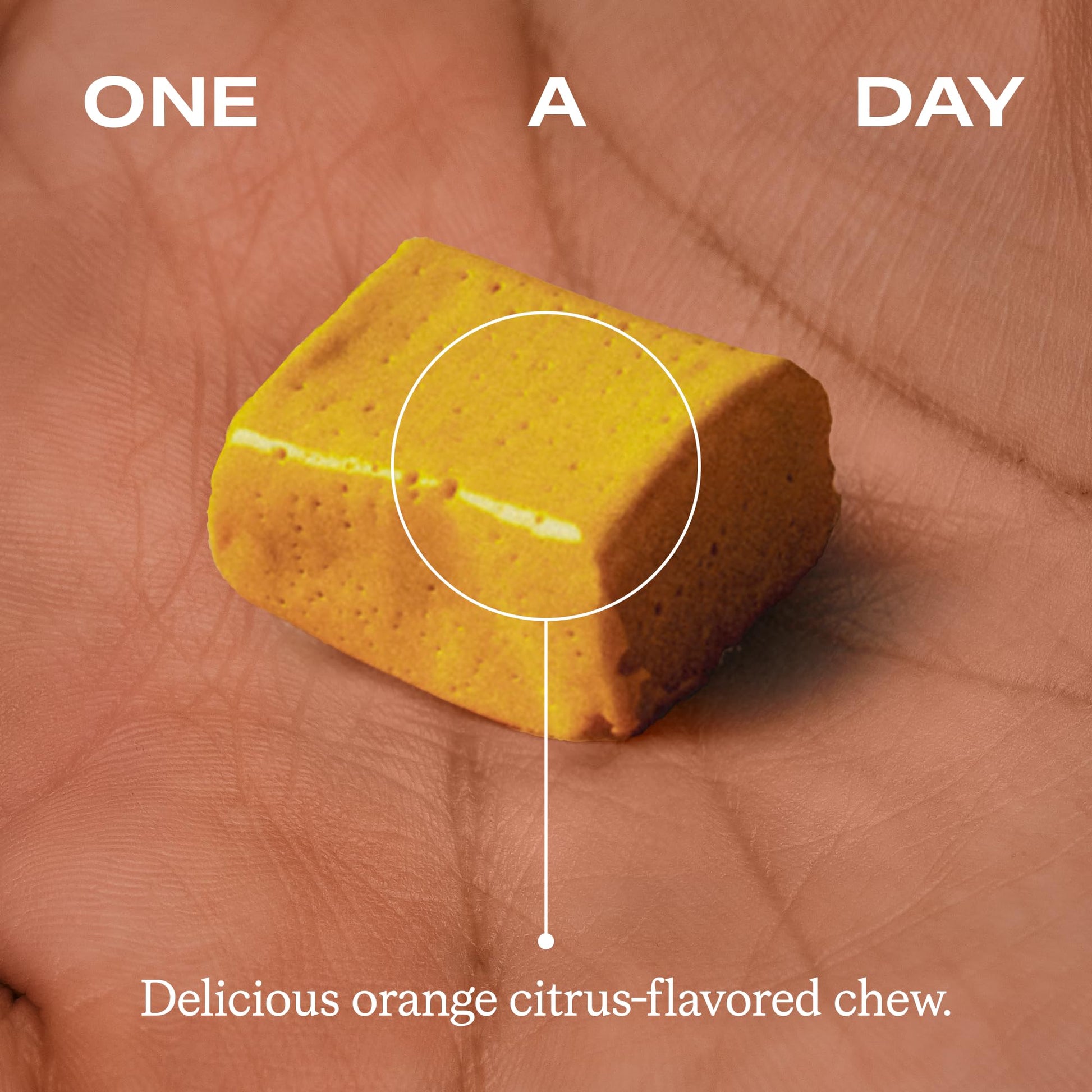 HumanN orange citrus flavor high absorption turmeric curcumin chewable supplement for adults