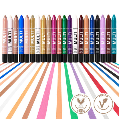 Wet N Wild vegan makeup stick label and ingredients