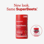 HumanN SuperBeets Heart Gummies nutritional label details
