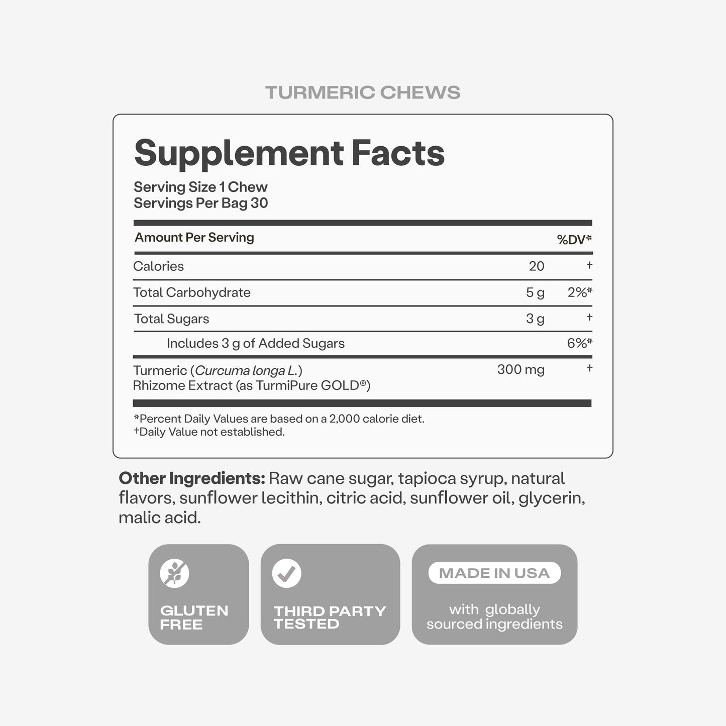HumanN Turmeric Chews authentic clinical formula package showing 24x absorption claim