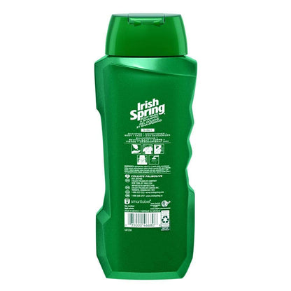Two bottles of Irish Spring 5-in-1 multi-purpose wash for men