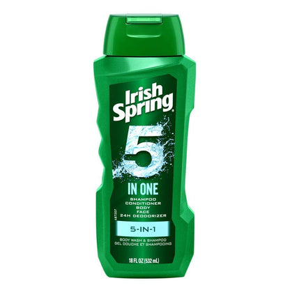 Irish Spring 5-in-1 grooming product 18 fluid ounce bottles