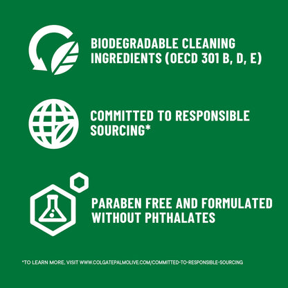 Back of Irish Spring soap package detailing the paraben free and gluten free ingredients list