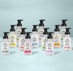 J.R. Watkins citrus scented hand soap lifestyle bathroom setup