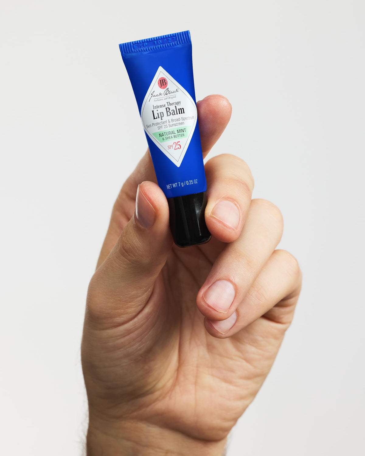 Jack Black Intense Therapy lip balm set ready for daily use