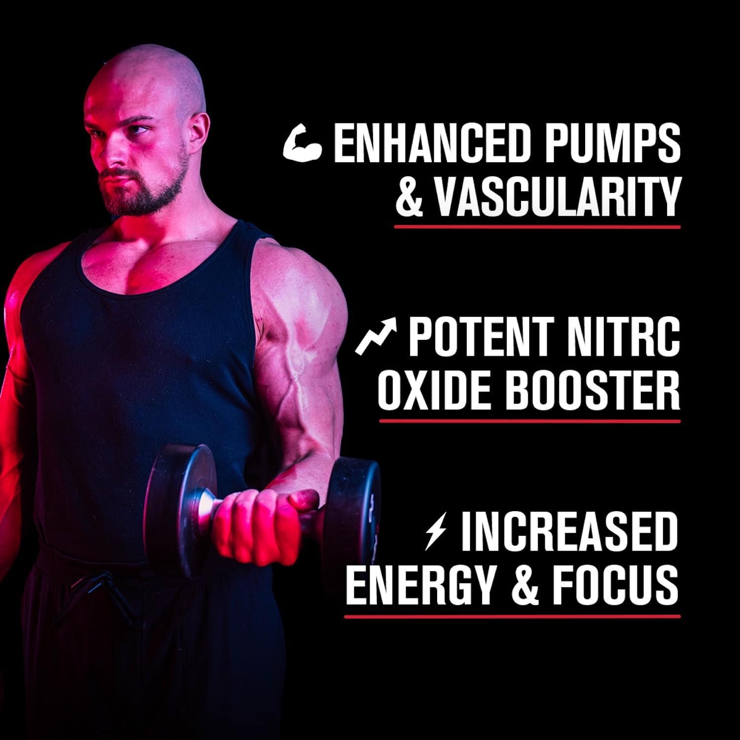 Jacked Factory L-Arginine Silicate 90 veggie pills packaging displaying supplement facts and usage instructions