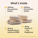 Jarrow Formulas capsules nutritional facts panel