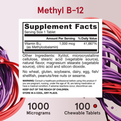 Jarrow Formulas energy and brain health support tablets showing dosage directions and clear allergen warnings