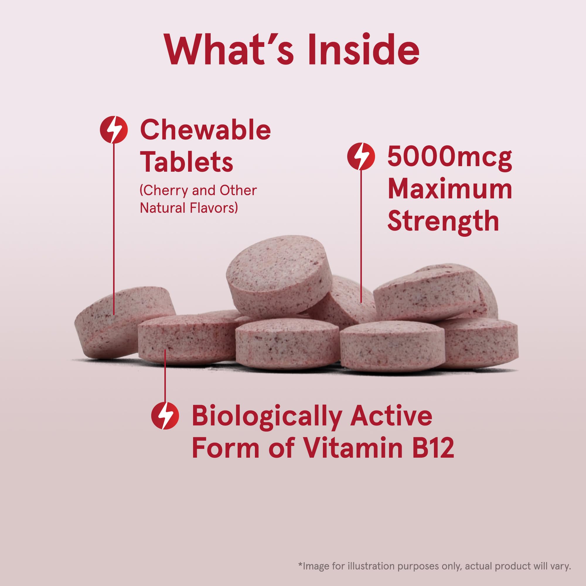 Jarrow Formulas maximum strength vitamin B12 supplement showing ingredient facts and vegan certification labels