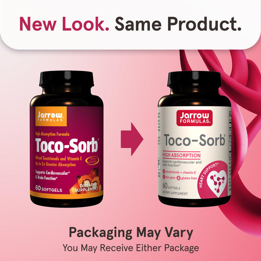 Jarrow Formulas Toco Sorb supplement facts and full spectrum tocotrienol ingredients label