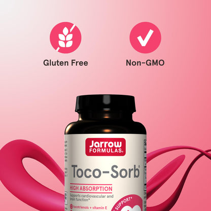 Gluten free non GMO mixed tocotrienol complex 60 softgels container side view