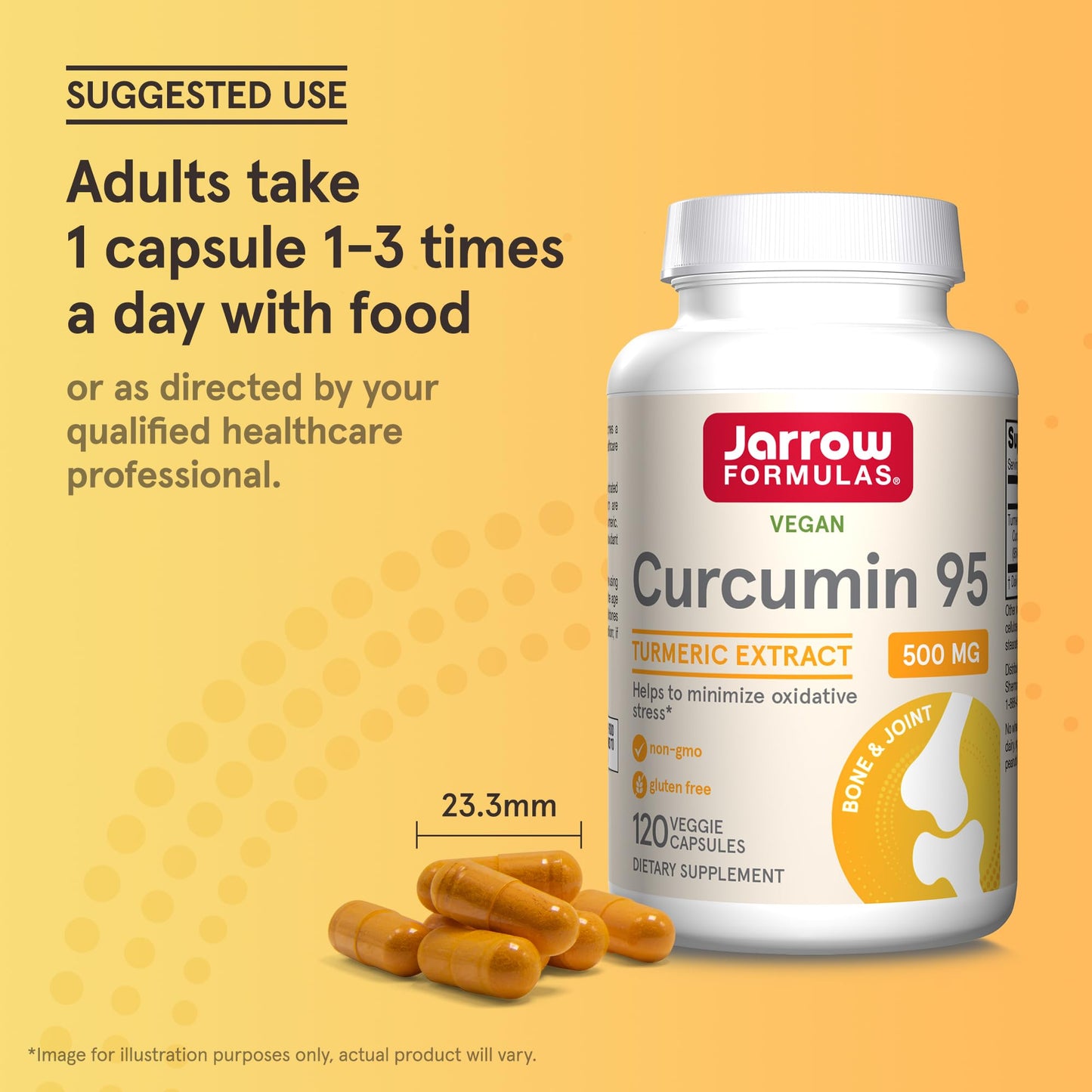 Jarrow Formulas Curcumin 95 vegetarian capsule texture
