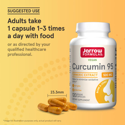 Jarrow Formulas Curcumin 95 vegetarian capsule texture