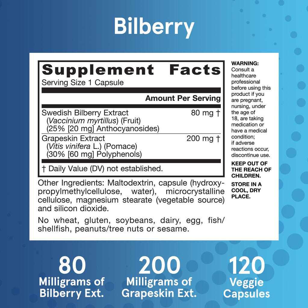 Authentic Jarrow Formulas imported eye supplement bottle with protective safety seal visible.