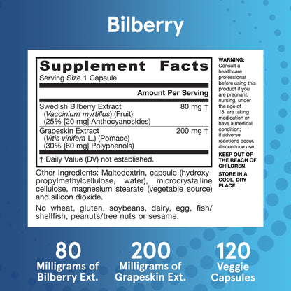 Authentic Jarrow Formulas imported eye supplement bottle with protective safety seal visible.