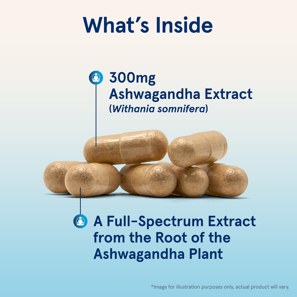Authentic Jarrow Formulas Ashwagandha 120 vegetarian capsules imported bottle