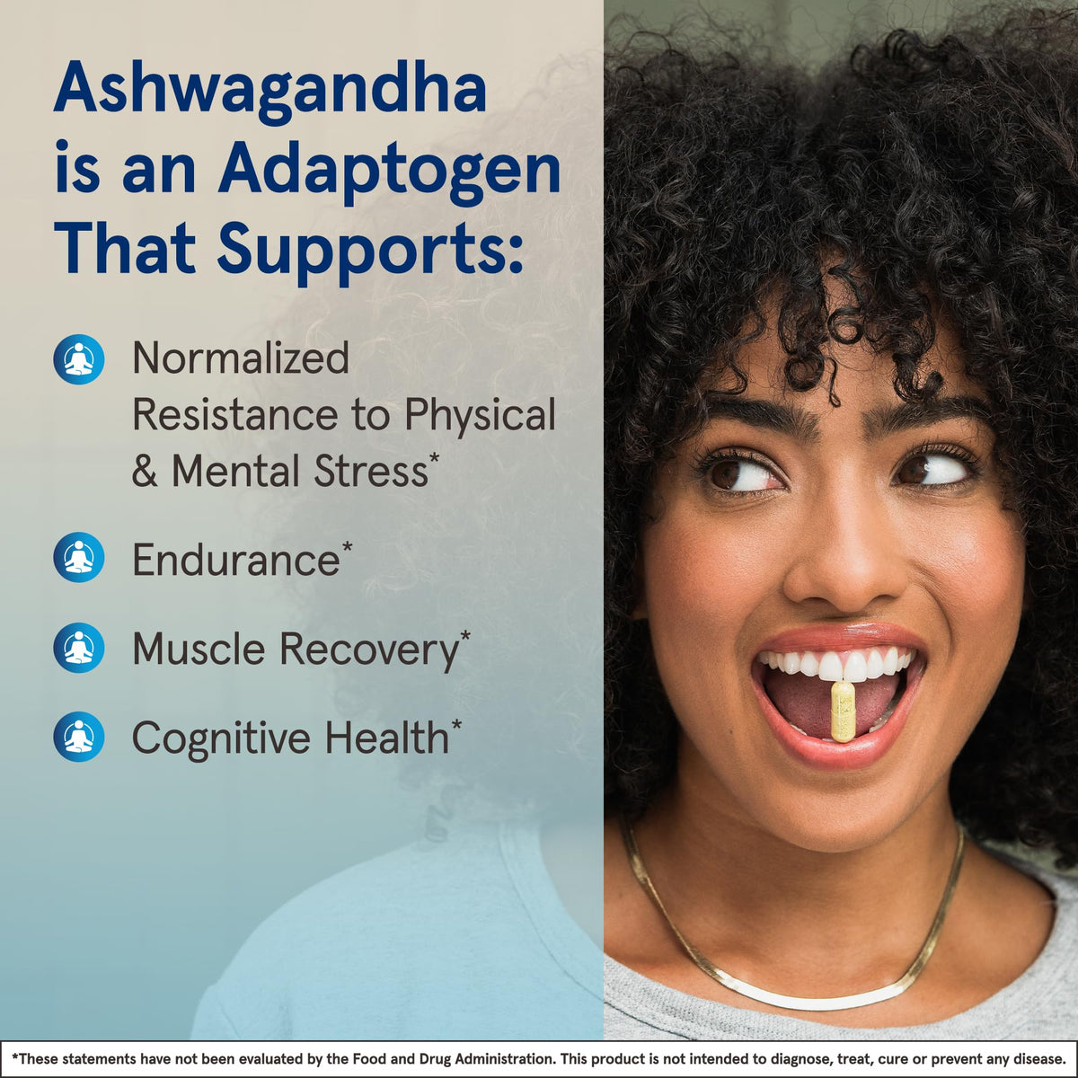 Jarrow Formulas mental wellness adaptogen capsules ingredients label