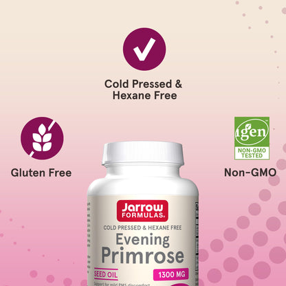 Hexane free evening primrose oil 1300 milligrams softgels
