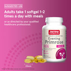 Imported Jarrow Formulas skin health evening primrose capsules