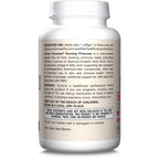 USA sourced evening primrose oil bottle with allergen free text
