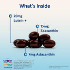 Jarrow Formulas MaculaPF softgels capsule close up view