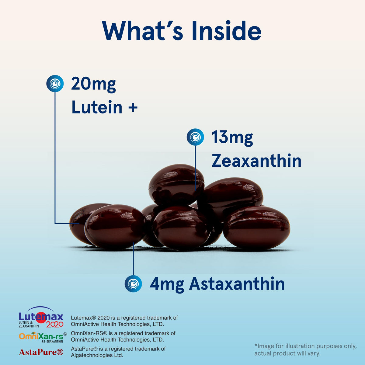Jarrow Formulas MaculaPF softgels capsule close up view