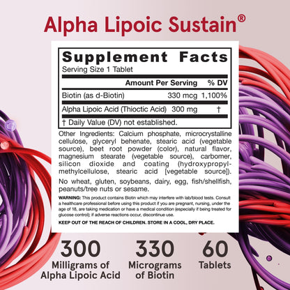 Vegan supplement tablets in a transparent display