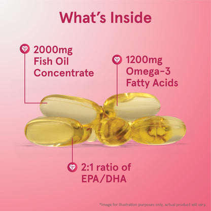 Back label view of Jarrow Formulas EPA DHA Balance listing ingredients and twelve hundred milligram nutritional supplement facts