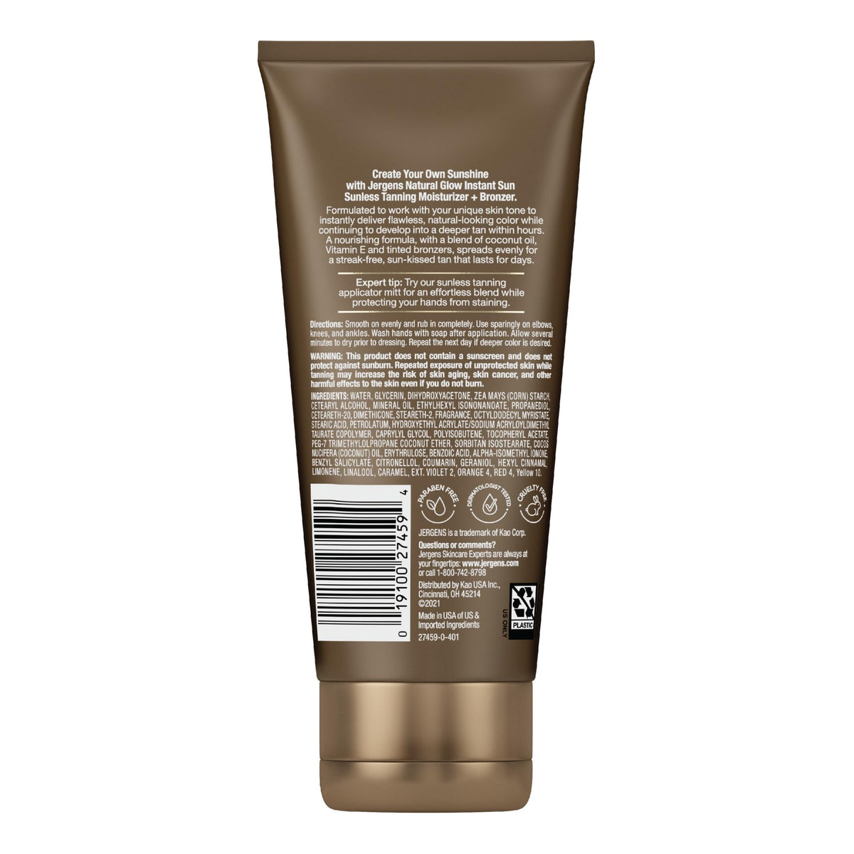 Jergens natural glow sunless tanning lotion lifestyle setting