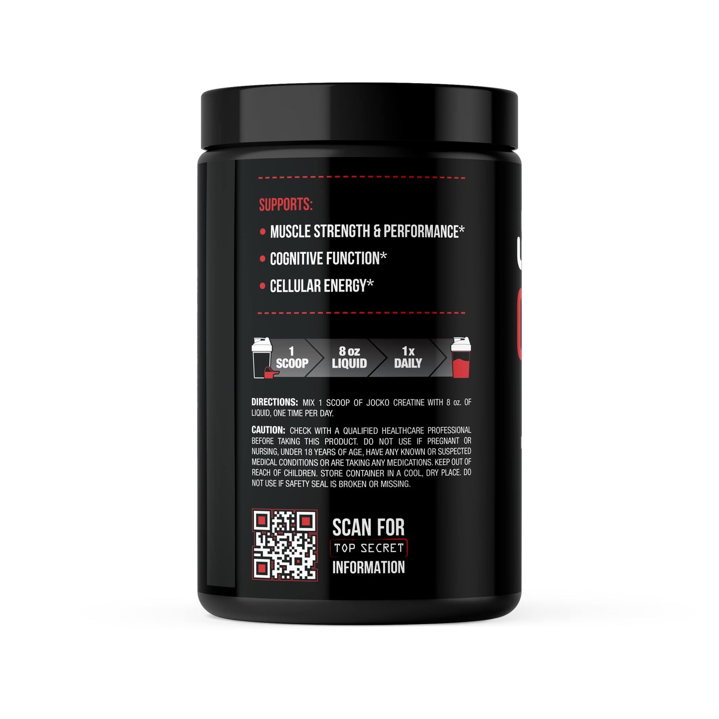 Jocko Fuel Creatine Monohydrate 90 Servings Tub