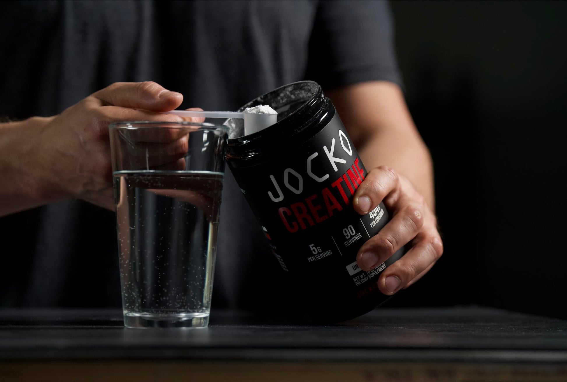 Jocko Fuel Creatine Monohydrate 16 Ounce Jar