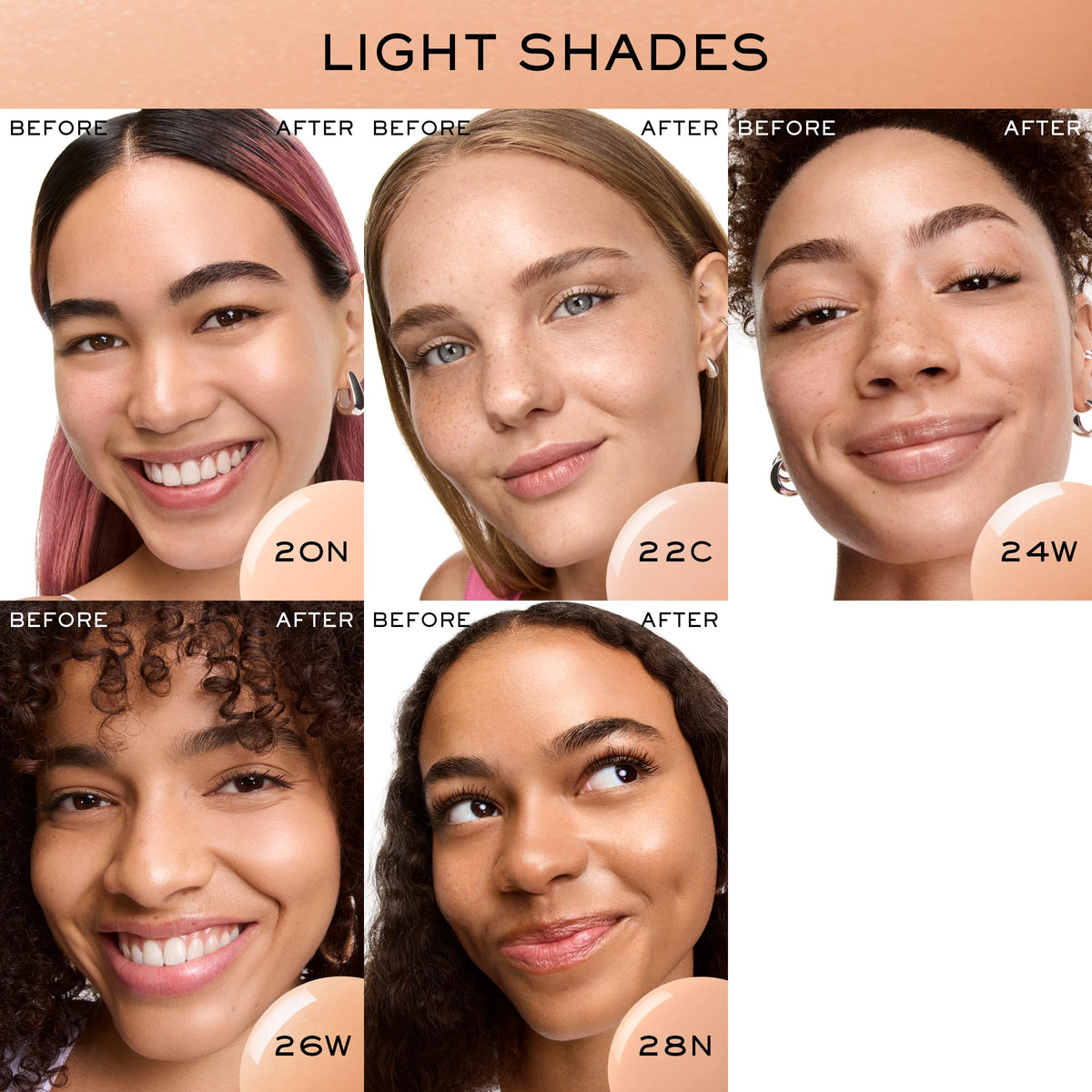 Lancome Idole Supertint Skin Tint shade number indicator