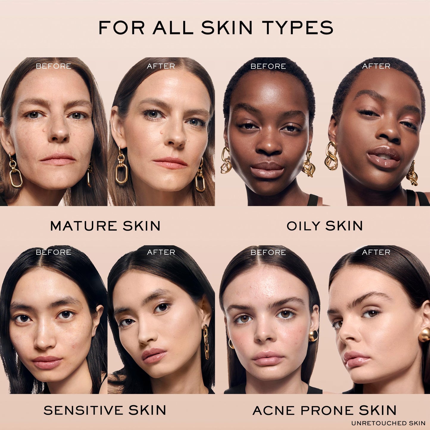 Lancome oil free non comedogenic foundation bottle highlighting the shade code details
