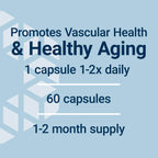 Life Extension Pycnogenol bottle side profile showing certification seals