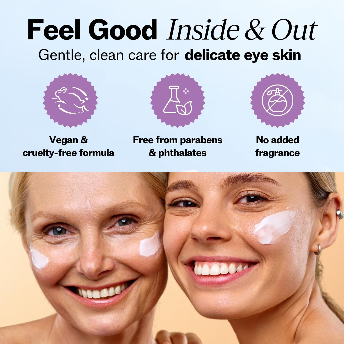 LilyAna Naturals hydrating eye cream for crow's feet and under eye bags