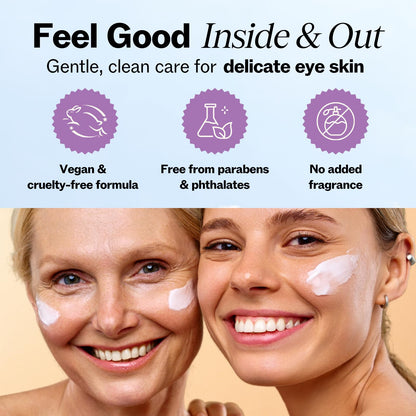 LilyAna Naturals hydrating eye cream for crow's feet and under eye bags