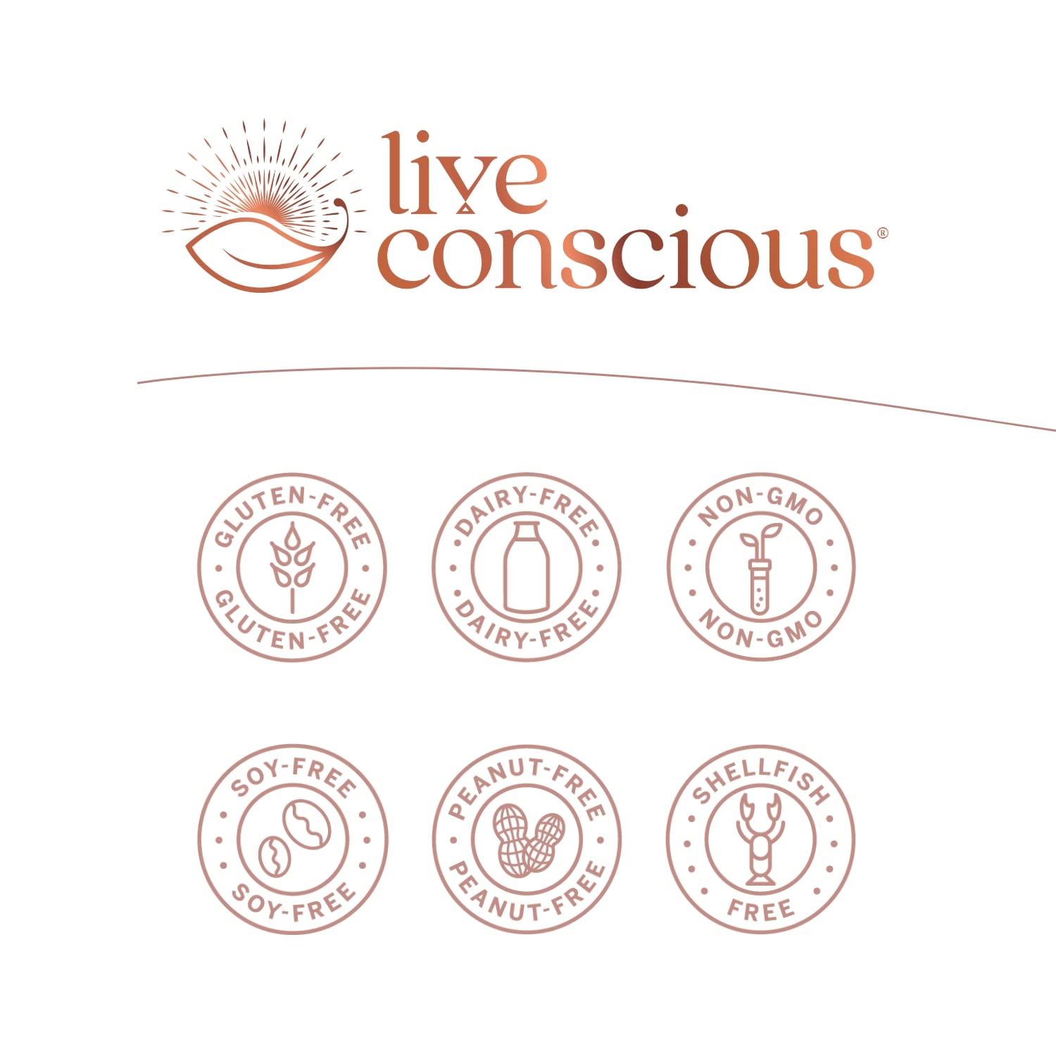 Side view of Live Conscious B12 supplement packaging showcasing premium dietary attributes and usage instructions