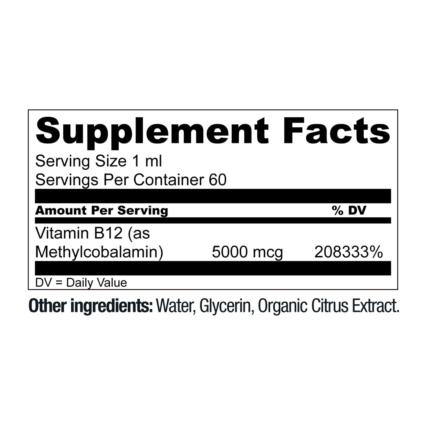 Full product overview of authentic USA imported Live Conscious Vegan B12 liquid drops on an ecommerce background