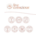 Live Conscious OmegaWell lifestyle wellness support overview graphic