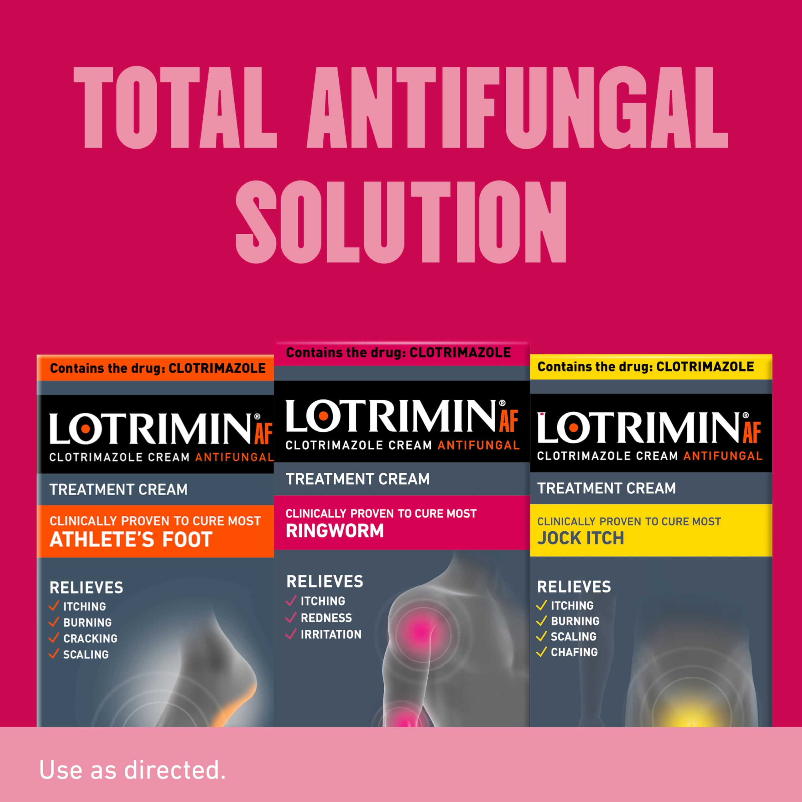 Greaseless and odorless clotrimazole ringworm cream packaging details