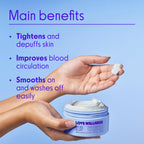 Love Wellness Bye Bye Bloat Firming Clay Body Mask back label details