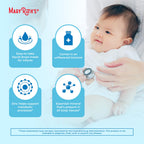 MaryRuth Organics dietary supplement bottle displaying the clean amber glass container for freshness protection