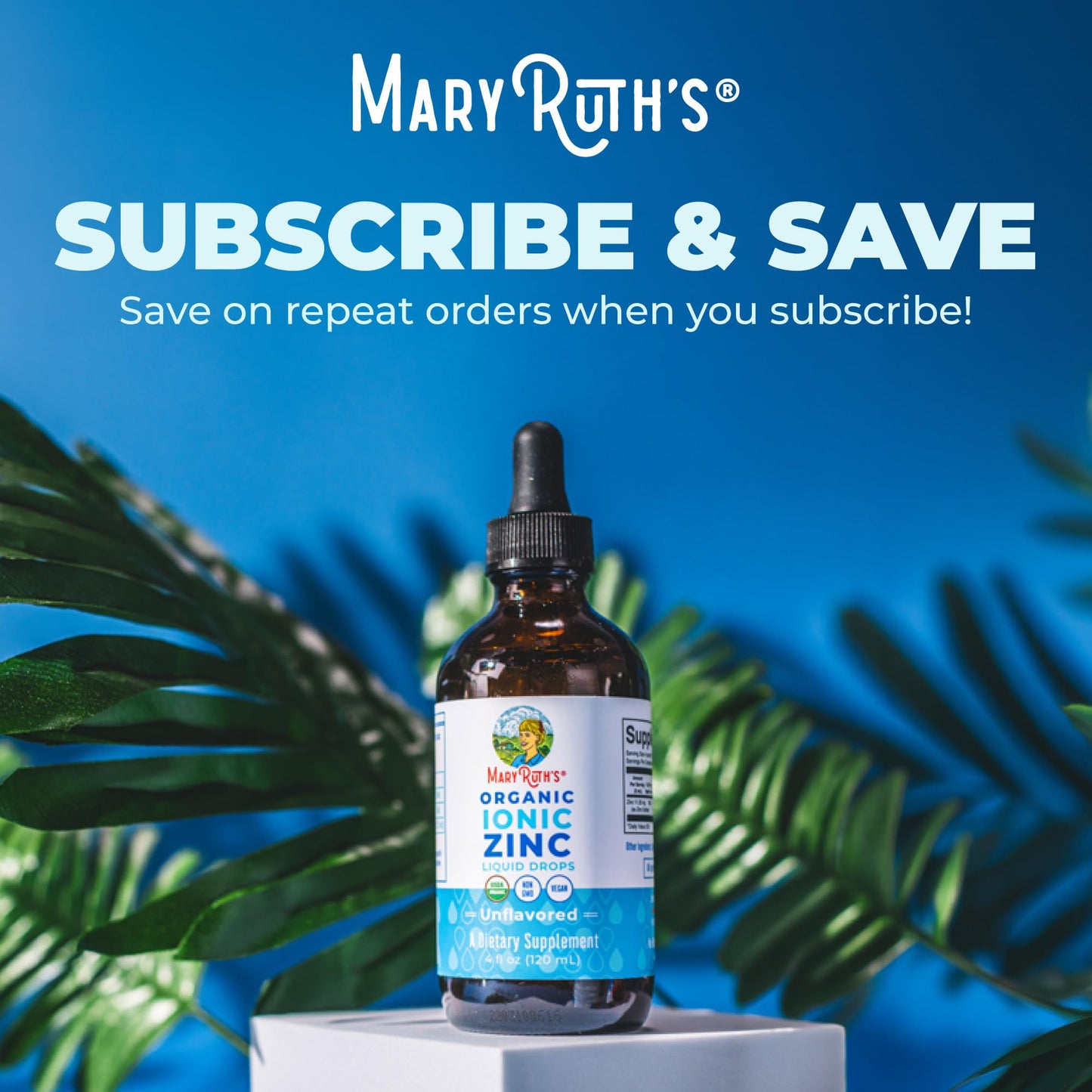 Imported USA beauty and health liquid zinc sulfate drops