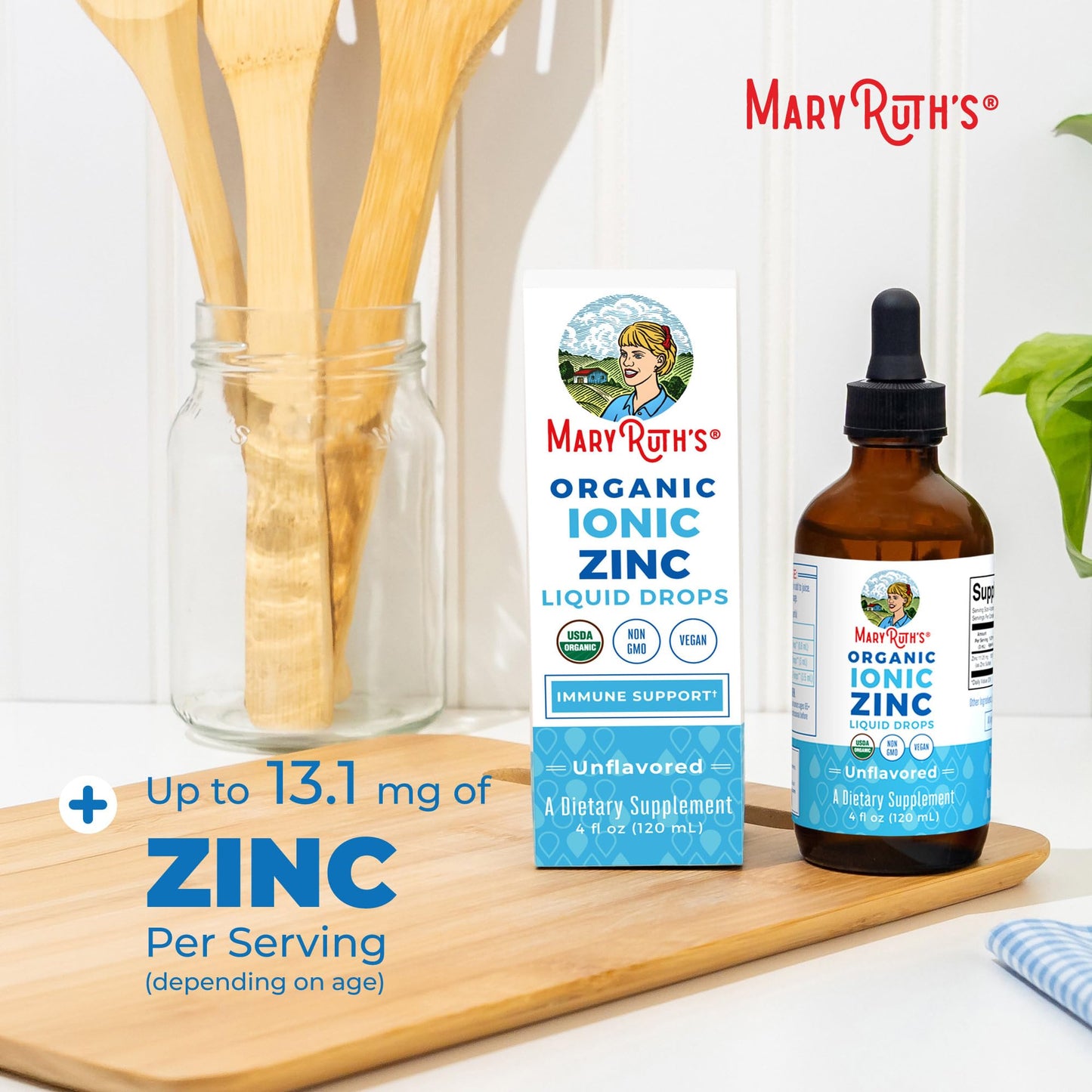 MaryRuth's cellular metabolism and skin health liquid zinc supplement