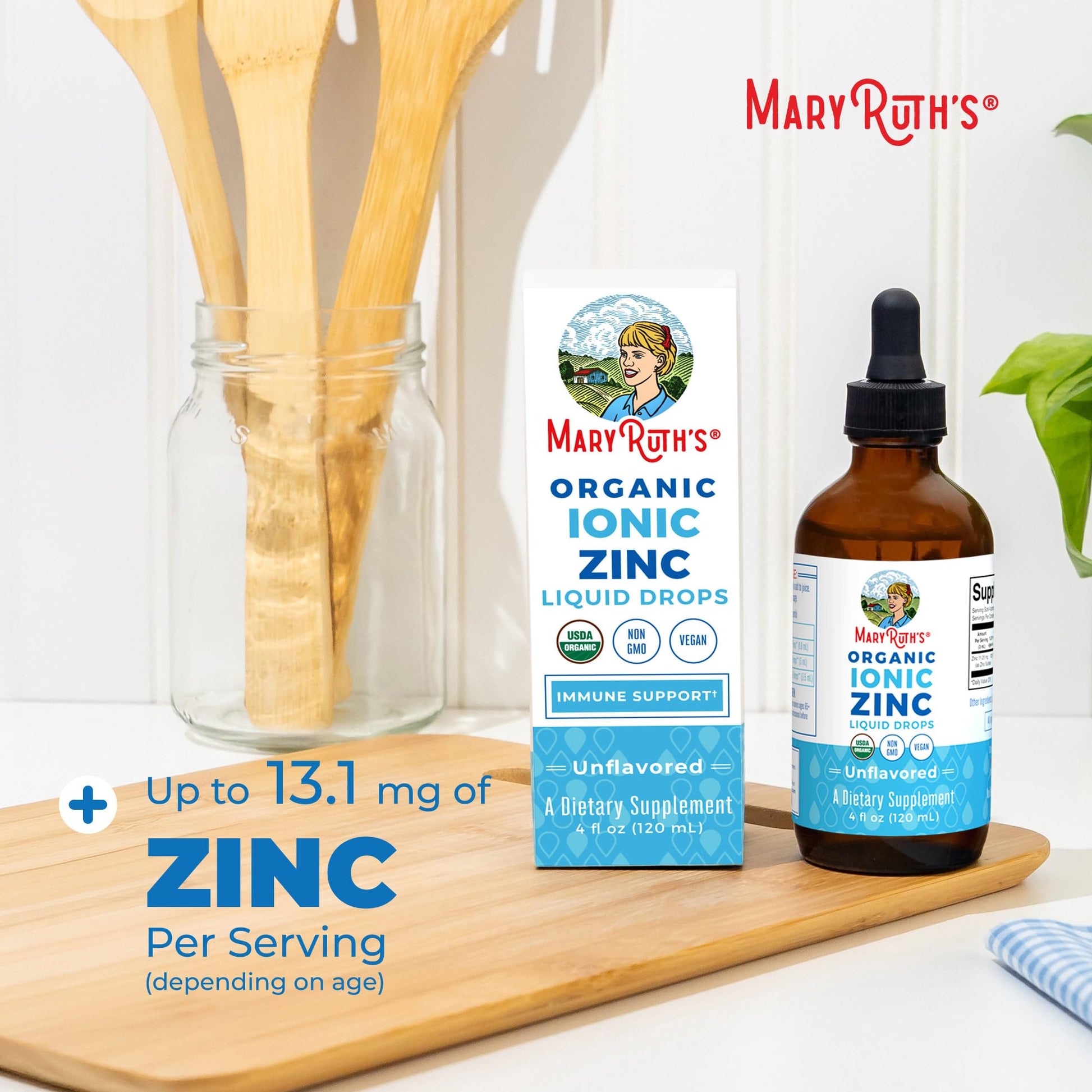 MaryRuth's cellular metabolism and skin health liquid zinc supplement
