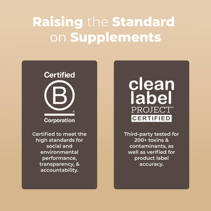 Vegan brain support liquid supplement bottle packaging for cognitive health