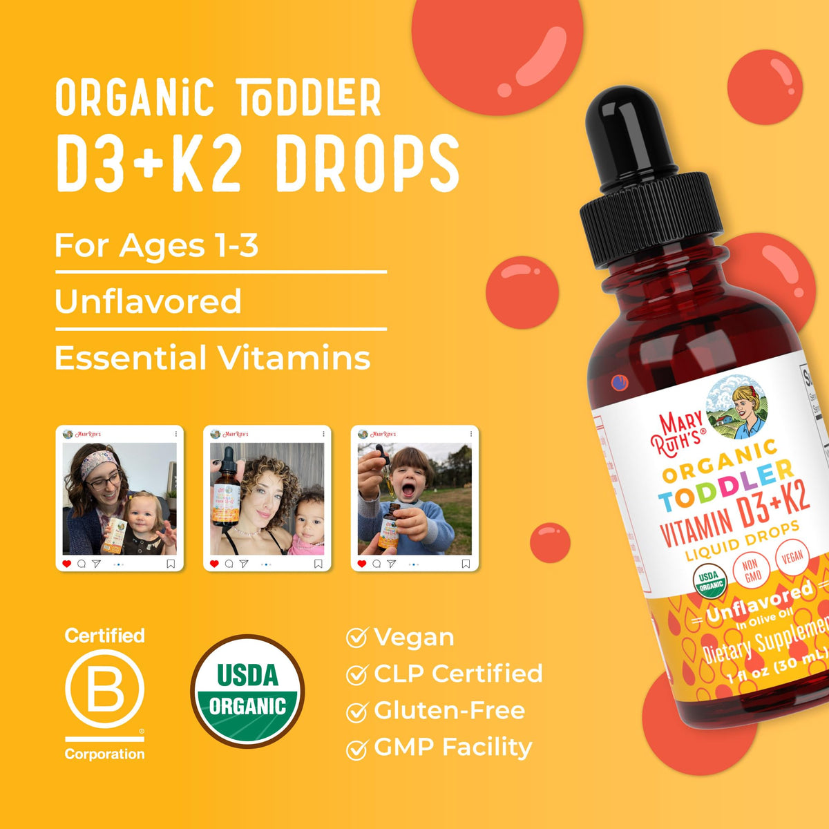 Unflavored plant based dietary supplement bottle layout
