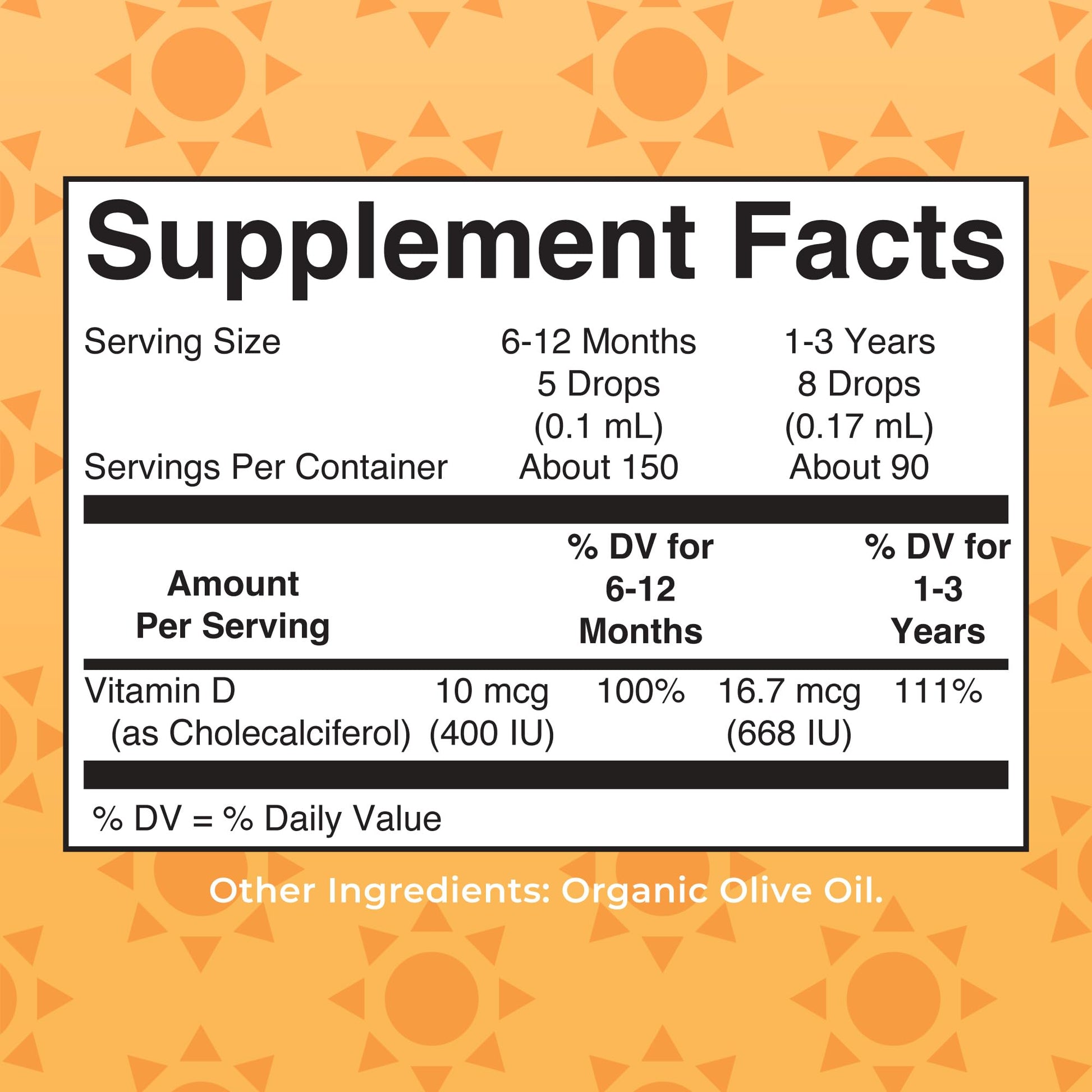 MaryRuth Organics 15 mL child dietary supplement packaging displaying toddler bone health benefit descriptions